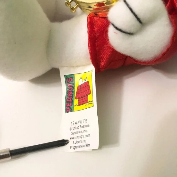 Snoopy Plush Peanuts United Feature Syndicate  Drum 8 Inch Stuffed Toy - Picture 9 of 16